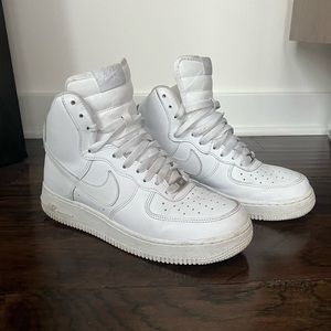 Nike White Air Force 1 High Sneakers